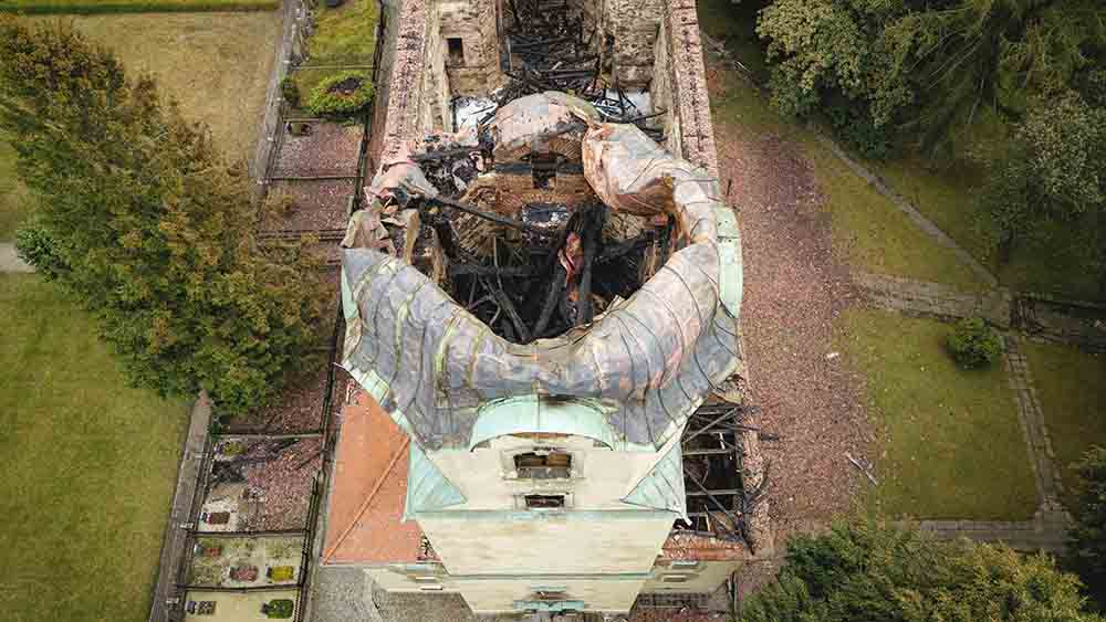 Image - Großröhrsdorf: Einheimischer soll Stadtkirche in Brand gesteckt haben