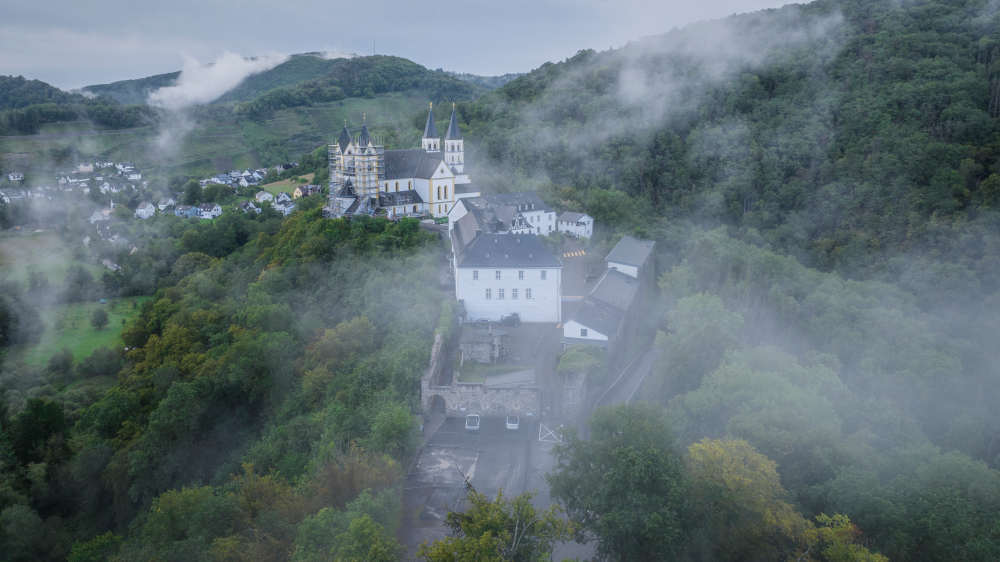 Das einstige katholische Kloster Arnstein ist jetzt Heiliges Kloster Dionysios Trikkis und Stagon