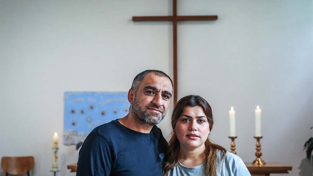 Das kurdisch-irakische Paar Dilshad und Nahida darf vorerst in Deutschland bleiben 