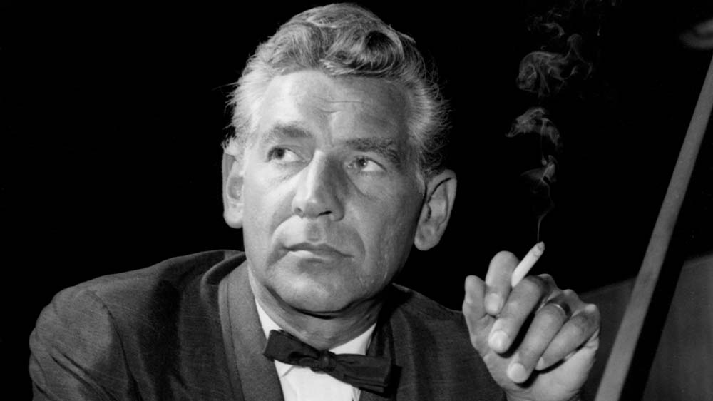 Leonard Bernstein war ein US-amerikanischer Komponist, Dirigent und Pianist
