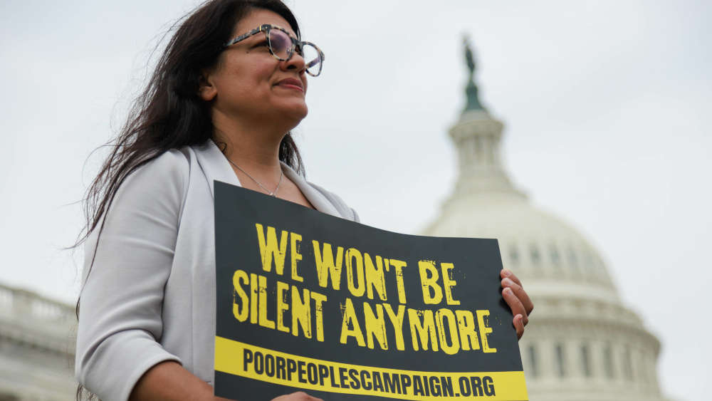 Protestaktion der "Poor People's Campaign" am Capitol in Washington