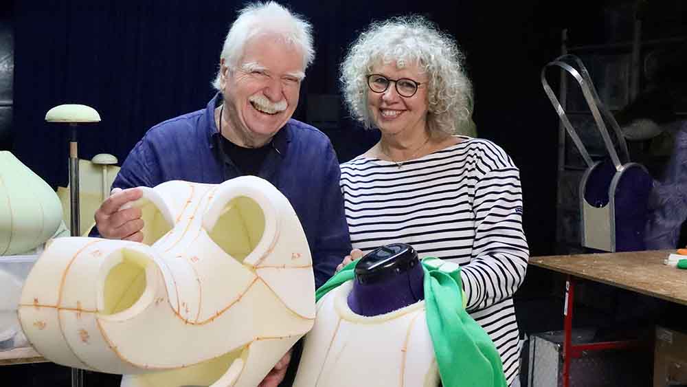 In ihrer Werkstatt tüfteln Peter und Claudia Röders stundenlang