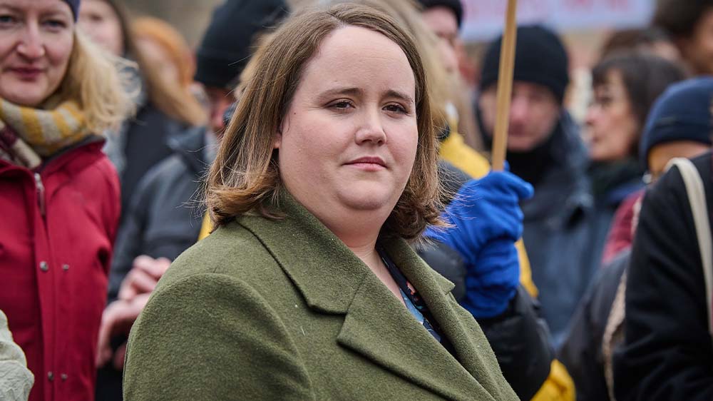 Ricarda Lang bezeichnet sich selbst nicht als gläubig, wie sie in einem Interview erwähnte