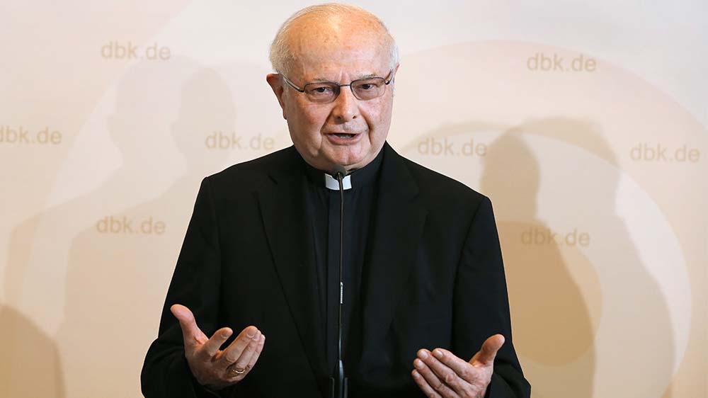 Robert Zollitsch war Vorsitzender der katholischen Deutschen Bischofskonferenz (Bild von 2014)