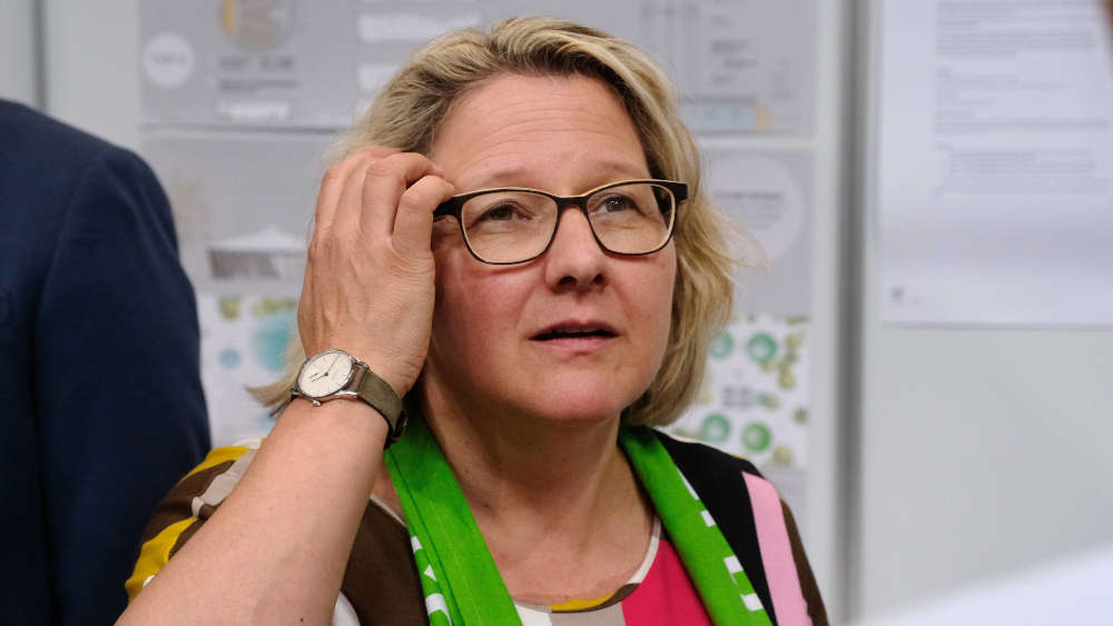 Bundesentwicklungsministerin Svenja Schulze ist aktuell auf Westafrika Reise