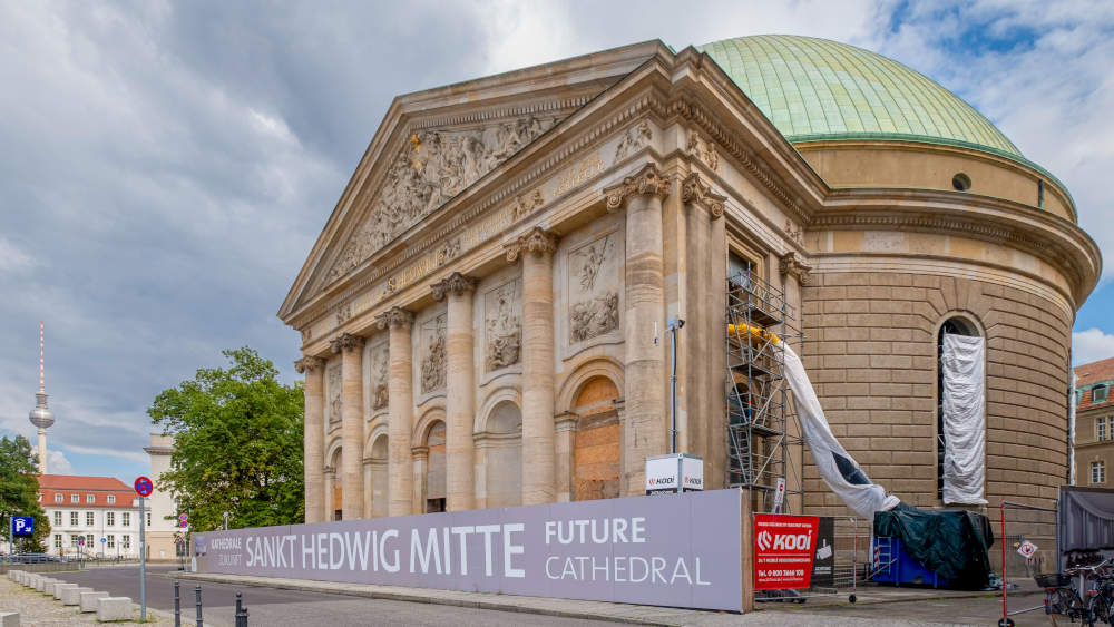 Vor bald fünf Jahren wurde mit den Baumassnahmen an der St.Hedwigs-Kathedrale begonnen