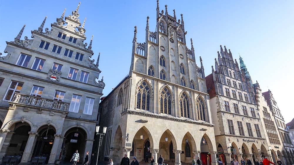 Am 15. September findet im Historischen Rathaus in Münster erstmals die Westfälische Friedenskonferenz statt