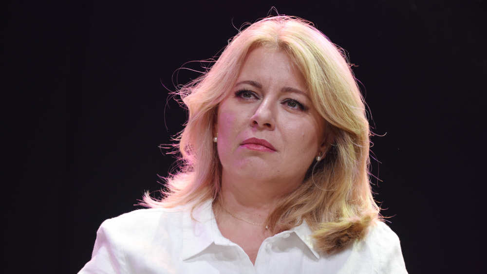 Die slowakische Präsidentin Zuzana Čaputová erhält den Kaiser-Otto-Preis