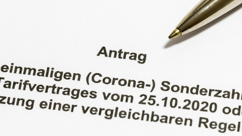 Die Gewerkschaft ver.di vereinbarte mit Arbeitgebern eine einmalige Corona-Sonderzahlung