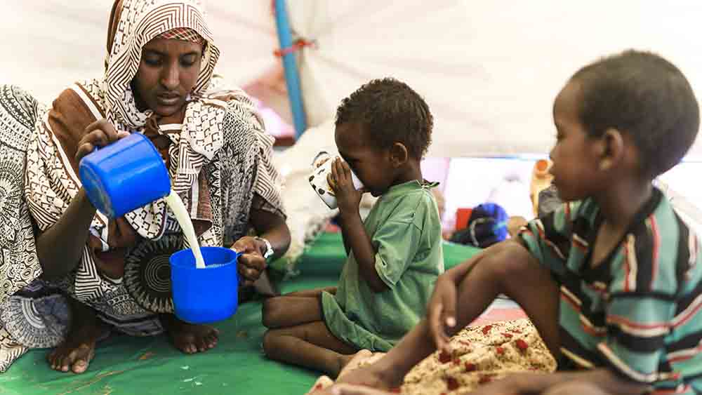 Viele Menschen in Afrika können sich gesunde Ernährung nicht leisten