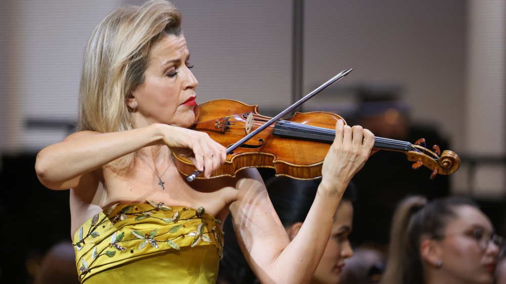 Geigerin Anne-Sophie Mutter gibt im Mai in Dresden ein Konzert
