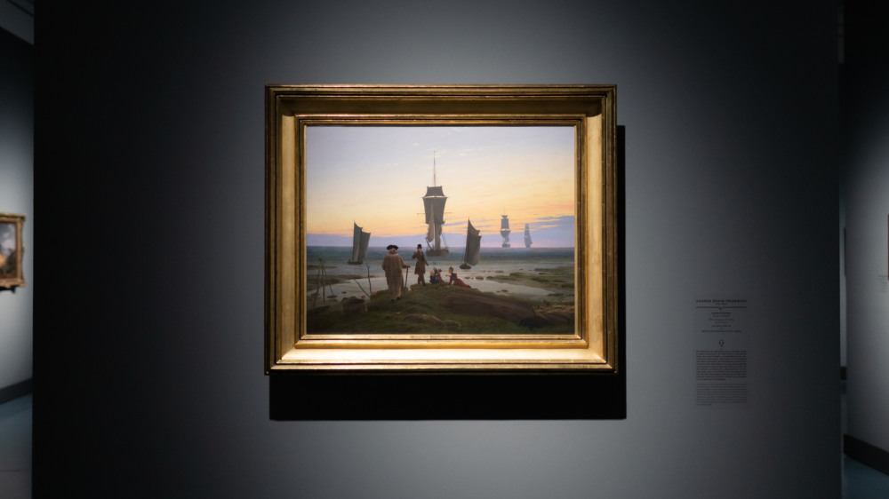 „Lebensstufen“ von Caspar David Friedrich im Museum Kunstpalast in Düsseldorf