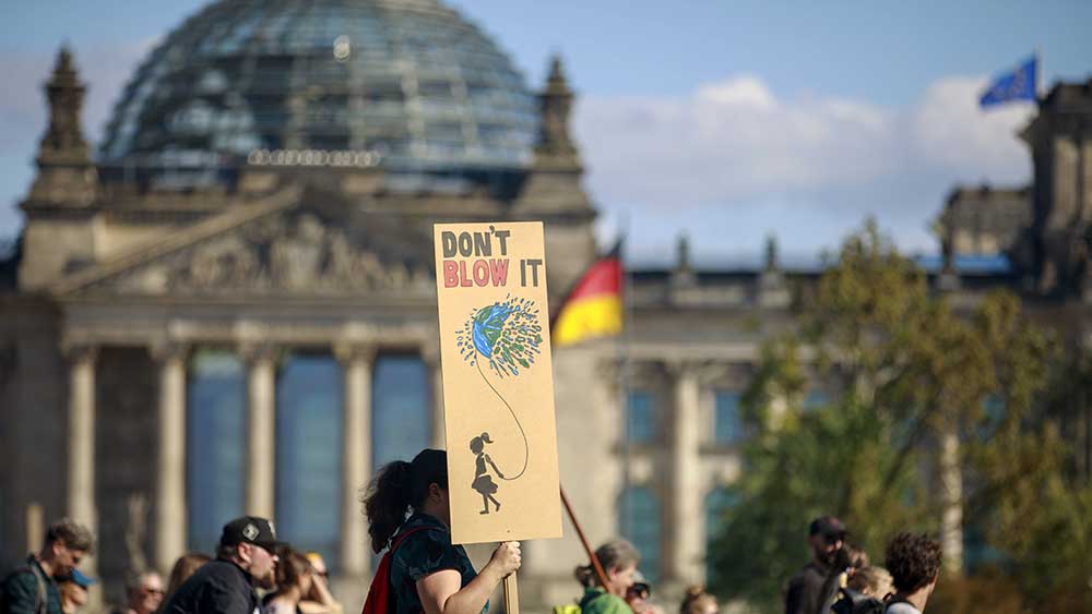 Für das Klima hat die Allianz schon mehrfach demonstriert, hier in Berlin