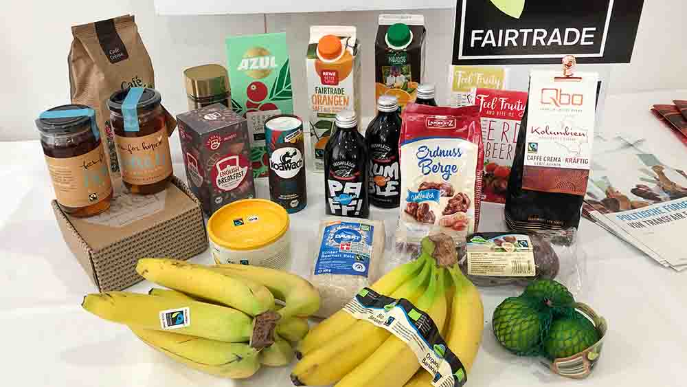 Von Bananen bis zu Keksen: Fair gehandelte Produkte gibt es in vielen Bereichen