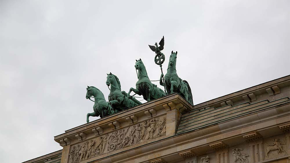 Vor dem Brandenburger Tor wurden auch in der Vergangenheit schon Friedensgebet gehalten