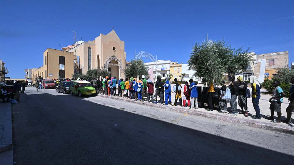 Image - UN mahnen europäische Hilfe in der Notlage auf Lampedusa an