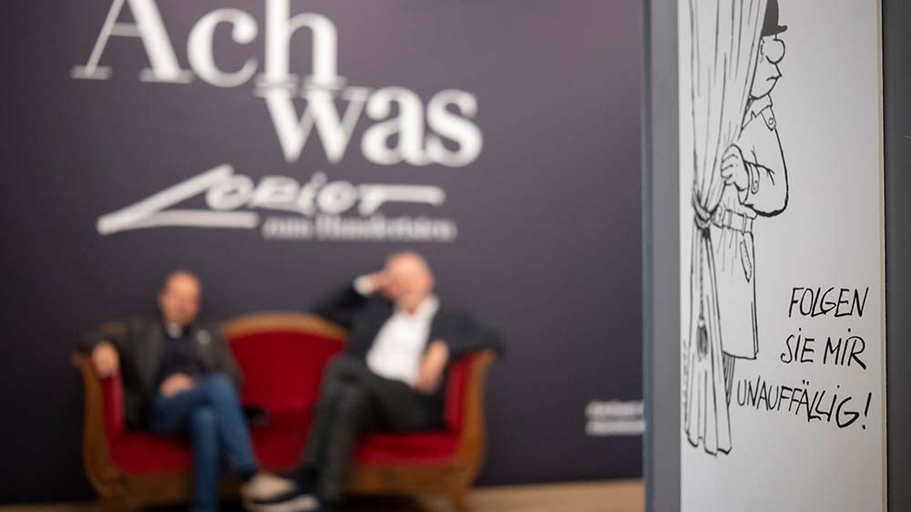 Loriot-Ausstellung in Frankfurt