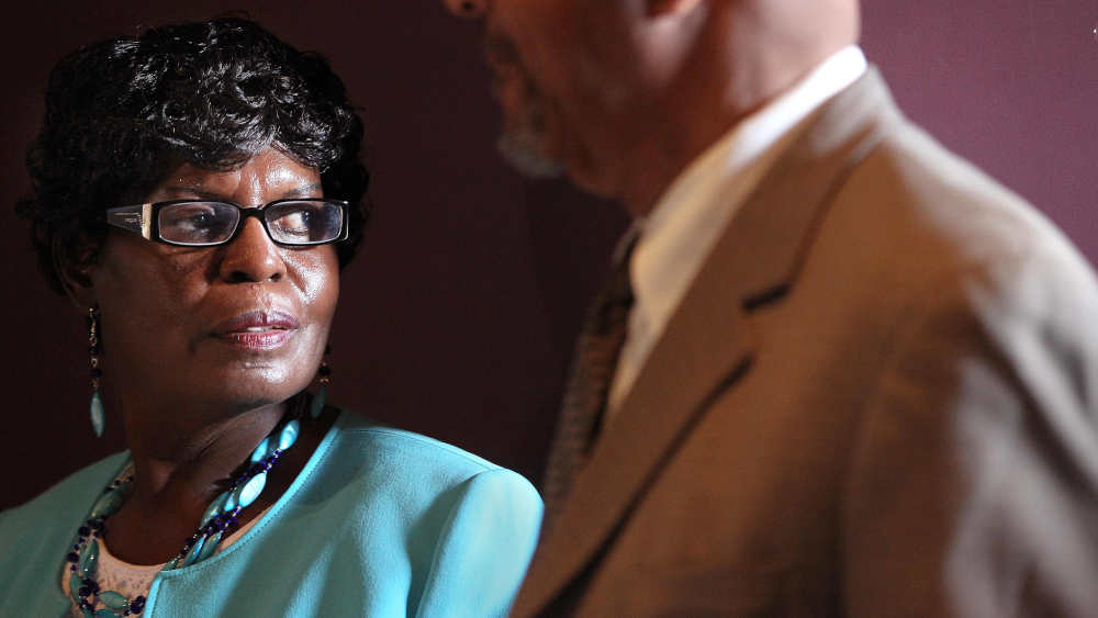 Sarah Collins Rudolph ist die einzige Überlebende der fünf Mädchen, die sich in der Kellertoilette der 16th Street Baptist Church in Birmingham aufhielten
