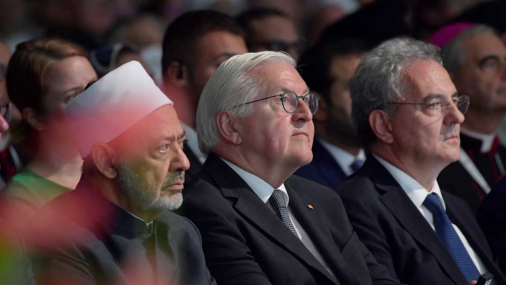 Bundespräsident Frank-Walter sprach zur Eröffnung