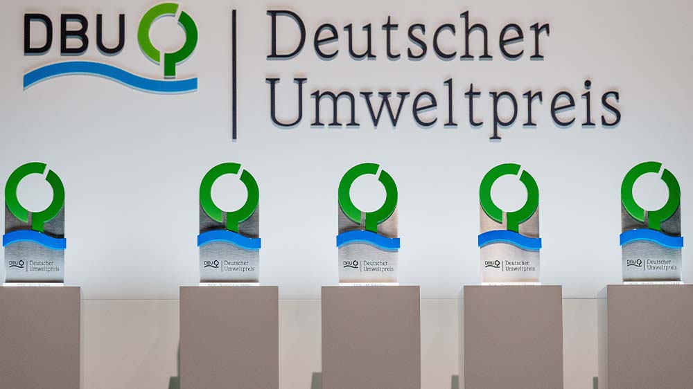 Der Deutsche Umweltpreis gehört zu den am höchsten dotierten Umwelt-Auszeichnungen in Europa