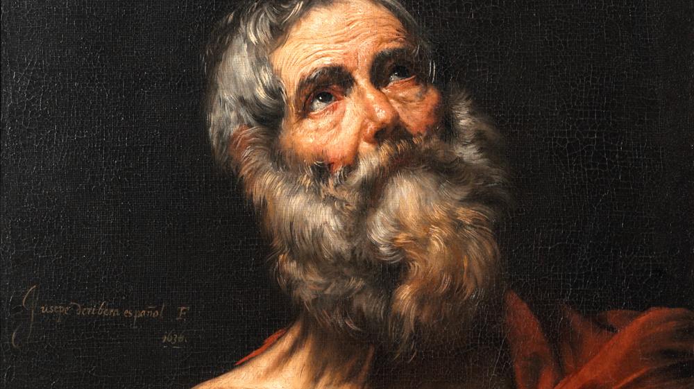 Hl. Hieronymus von Jusepe de Ribera (Ausschnitt, 1636)