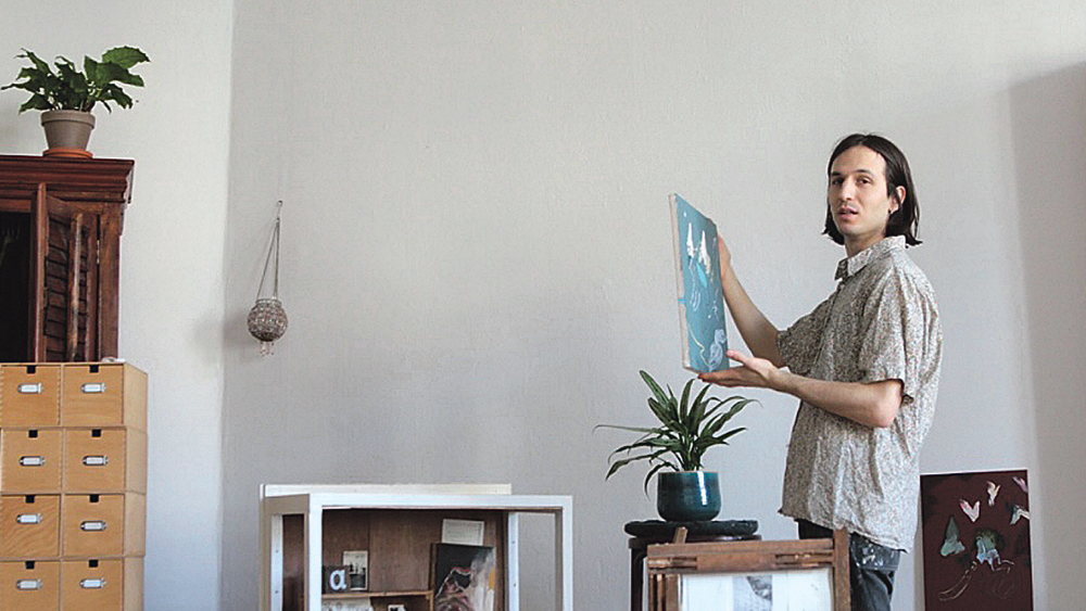 Künstler Jacopo Dal Bello in Brandenburg