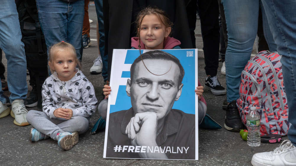 Der in Haft sitzende Oppositionelle Alexej Nawalny wird mit der Dresdner Plakette „Schwerter zu Pflugscharen“ geehrt