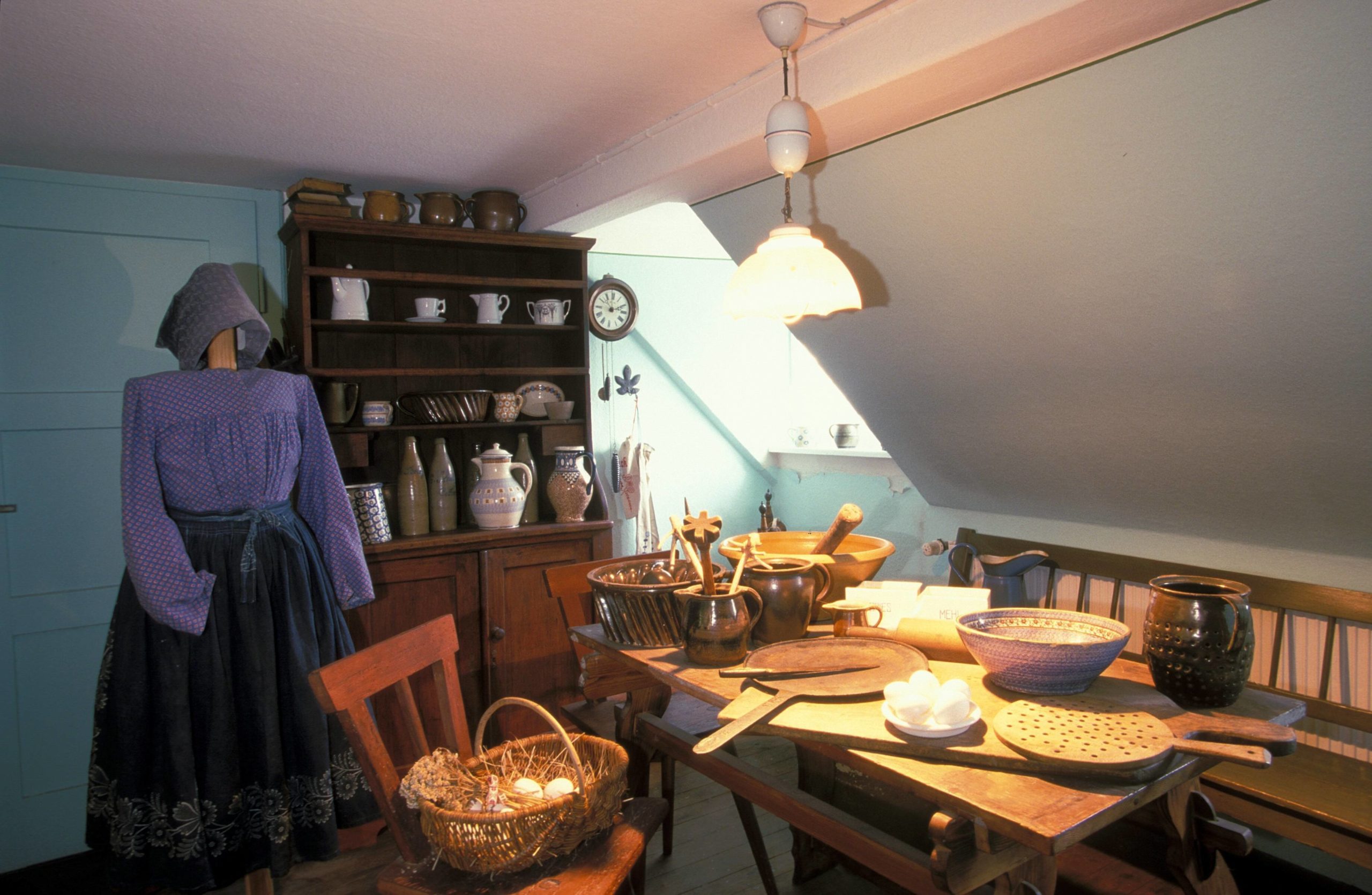 Niedersorbische Bauernstube im Mueseum in Dissen