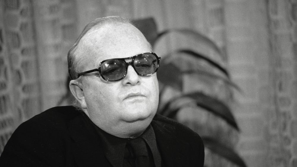 Truman Capote bei einem Fernsehinterview (1975)