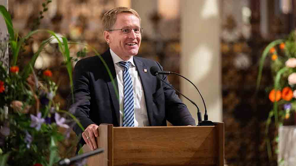 Lob kam auch vom Ministerpräsidenten Daniel Günther