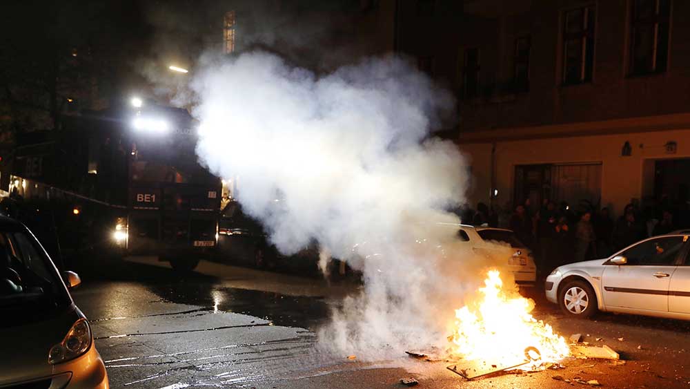 Image - Haftbefehle nach pro-palästinensischen Ausschreitungen in Berlin