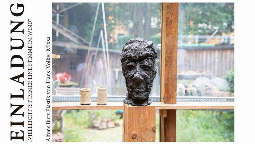 Mit dieser Karte wird zur Trauerfeier eingeladen