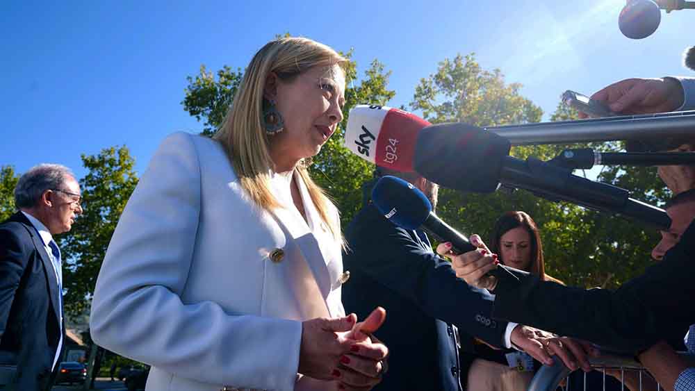 Italiens Ministerpräsidentin Giorgia Meloni