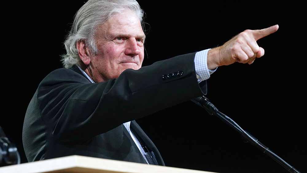 "Wir sündigen jeden Tag", sagte Franklin Graham in Essen