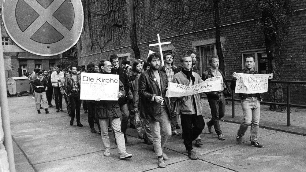 Image - 10. Oktober 1988: So lief die Demo gegen Zensur der Kirchenzeitungen