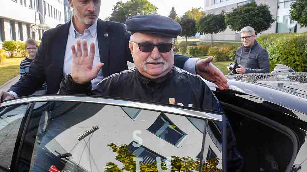 Lech Walesa kommt nach Halle