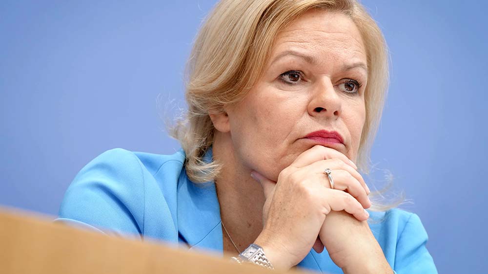 Bundesinnenministerin Nancy Faeser