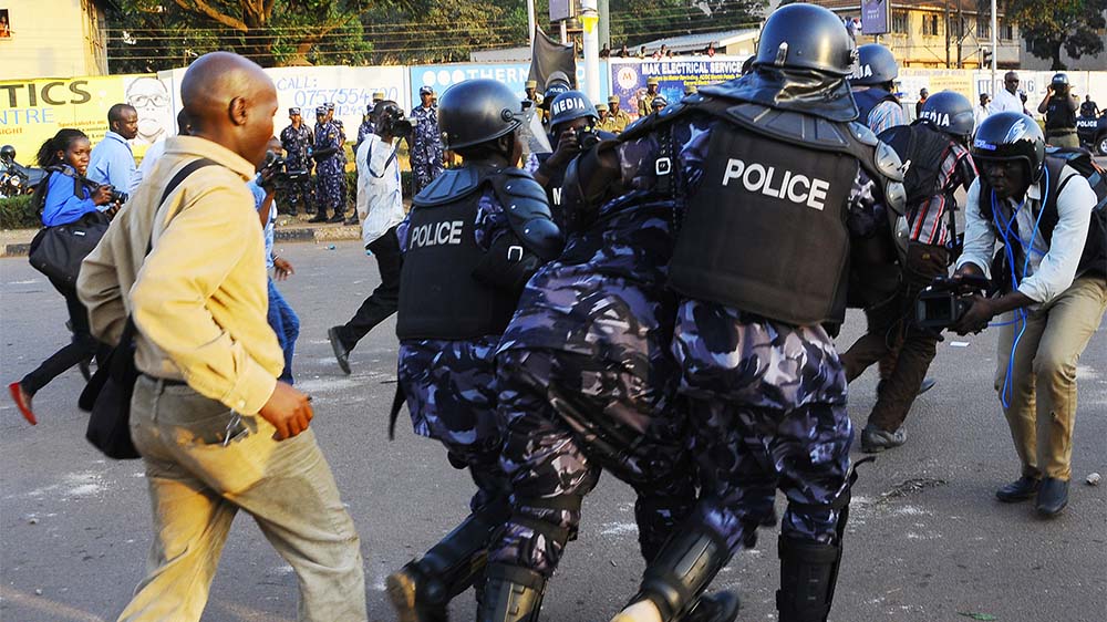 Am 61. Jahrestag der Unabhängigkeit von Großbritannien kam es in Uganda zu Festnahmen (Archivbild)