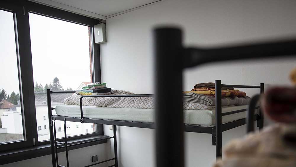 Viele Flüchtlinge werden in Sammelunterkünften untergebracht (Symbolbild)