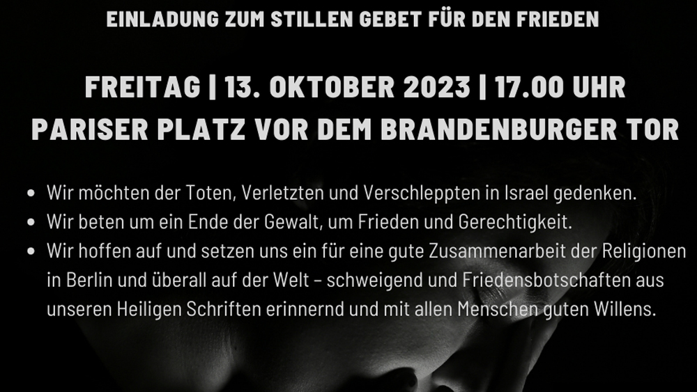 Image - Stilles Gebet für den Frieden