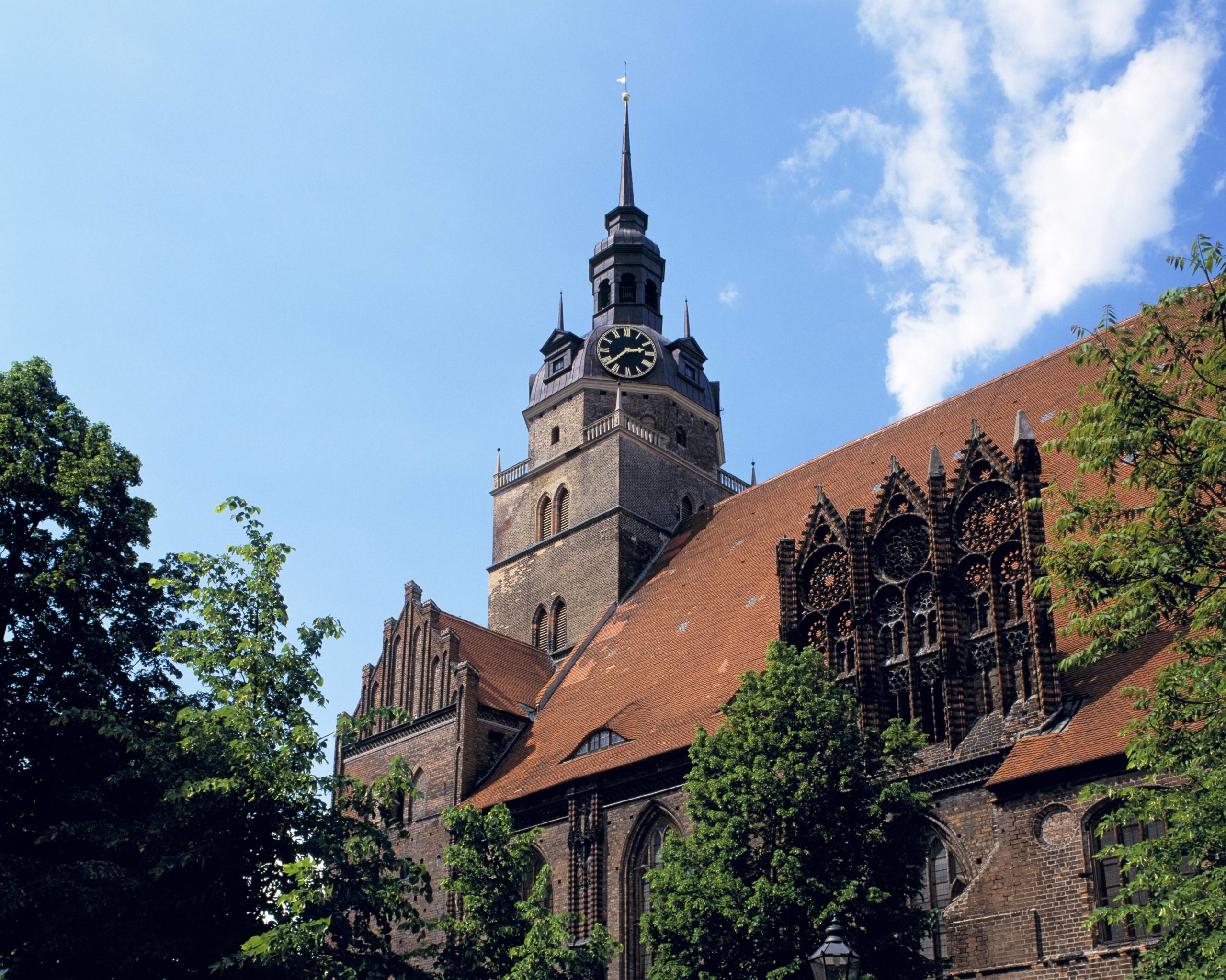 Außenansicht der St. Katharinenkirche in Brandenburg an der Havel