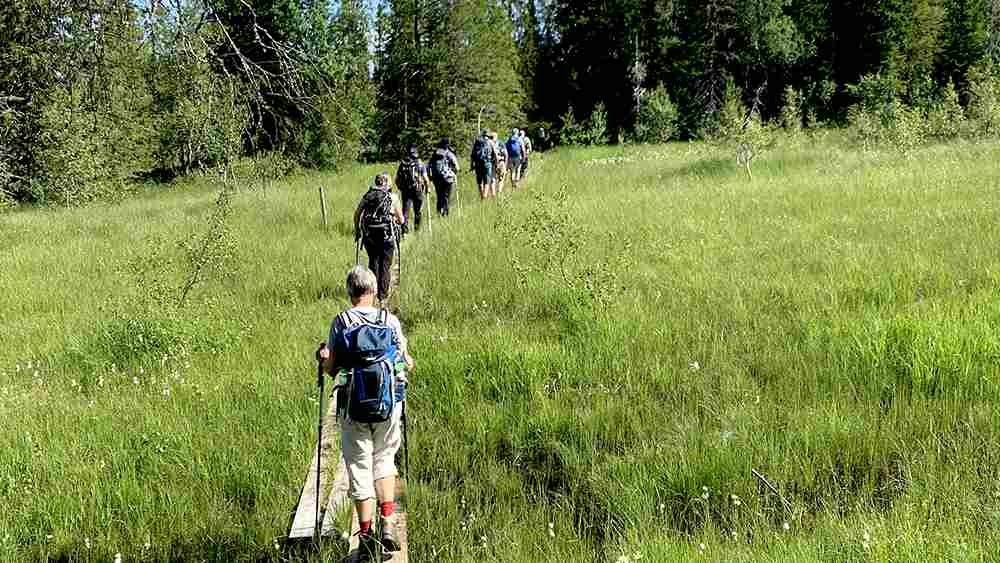 Die Pilgergruppe aus Nordrhein-Westfalen kam auf ihrer Tour durch Norwegens herrliche Gegenden