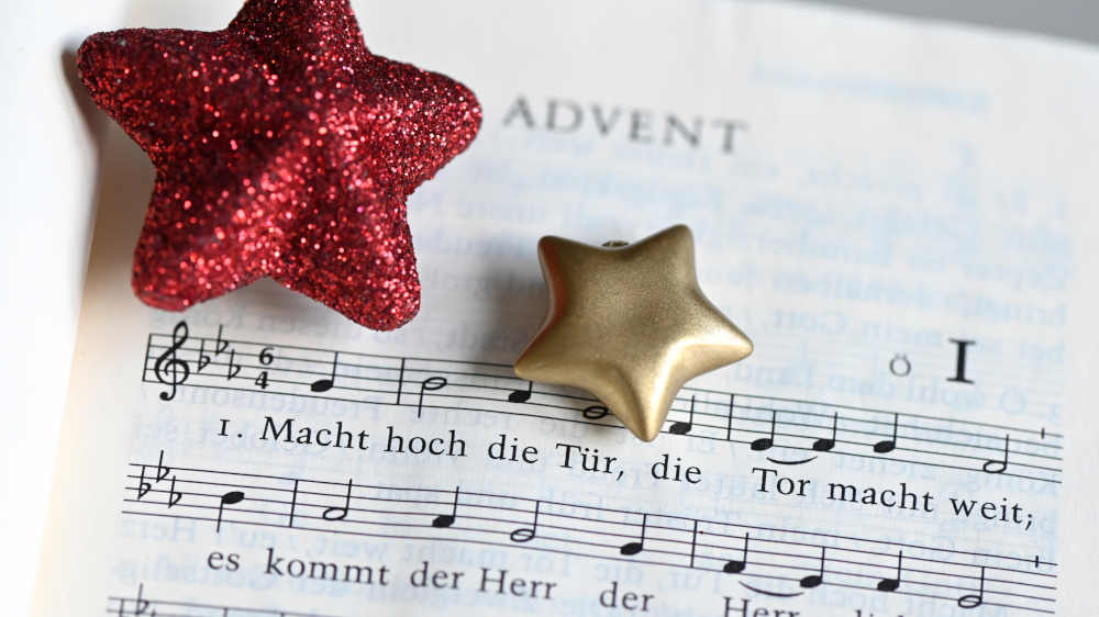 Das Adventslied "Macht hoch die Tür" wird 400 Jahre alt