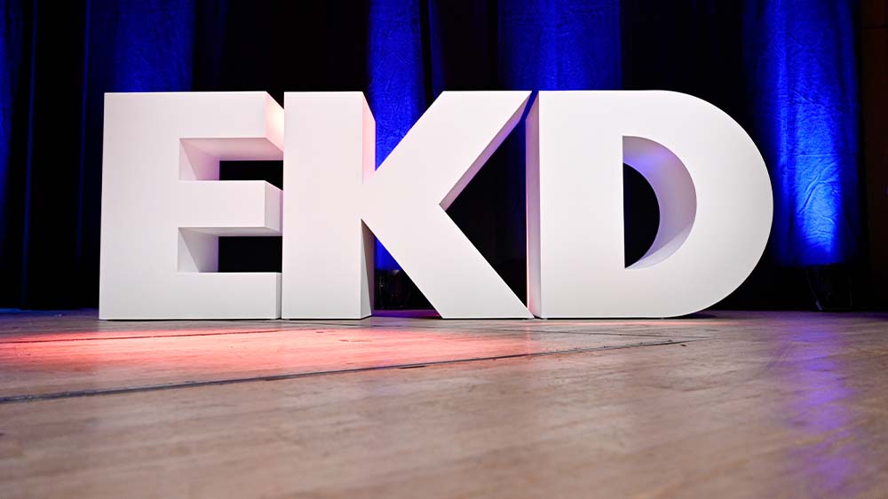 Die Evangelische Kirche in Deutschland (EKD) ist die Gemeinschaft der 20 evangelischen Landeskirchen