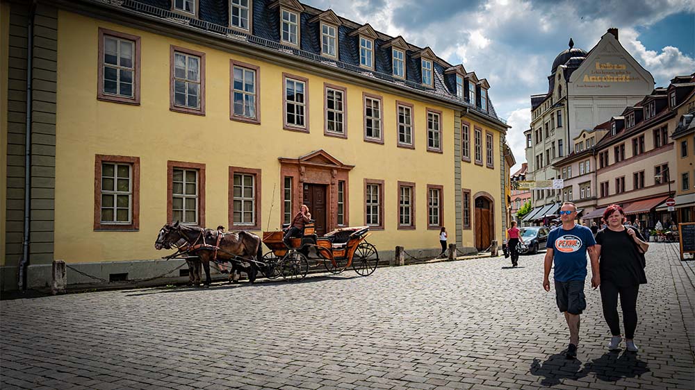 Das Goethe-Nationalmuseum in Weimar