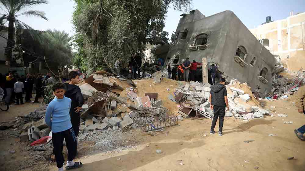 Die Menschen leiden unter dem Krieg im Gazastreifen