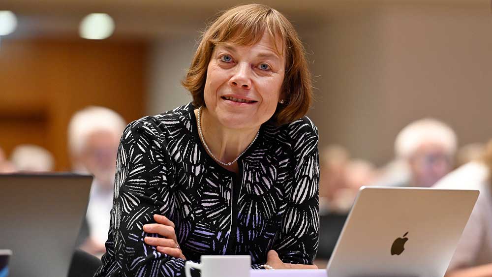 Die EKD-Ratsvorsitzende Annette Kurschus