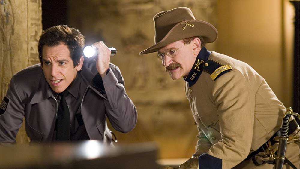 In Lüneburg geht es zu wie in dem Film "Nachts im Musem" mit Benn Stiller (li.) und Robin Williams