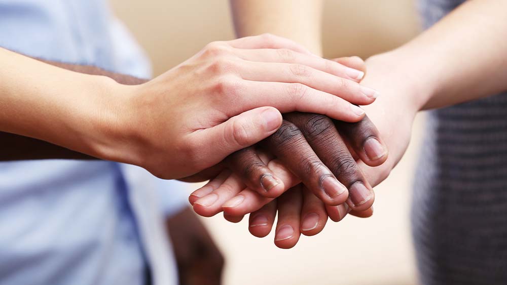 Ziel der Aktion: Stimme erheben gegen Rassismus, Antisemitismus, Ausgrenzung und jede Form von Menschenfeindlichkeit