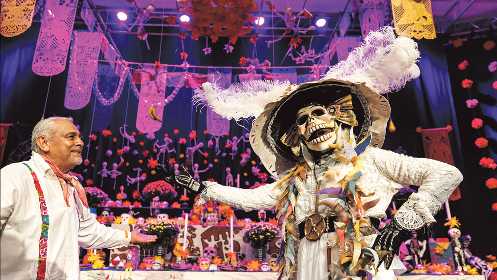 Mexikanisches Totenfest im Humboldtforum.